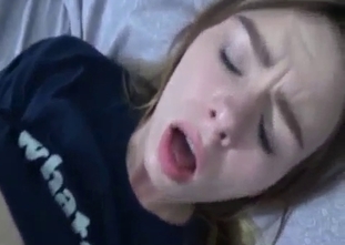 Harassed sister gets intensively drilled by brother